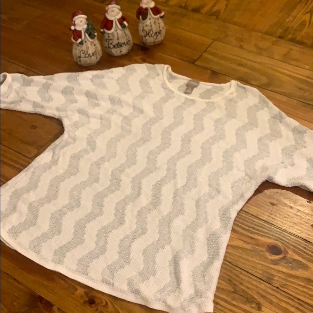 Flashy sweater
